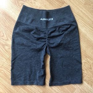Powder Grey (M) and Black Marl (S) Amplify Biker Short Bundle for kumeka